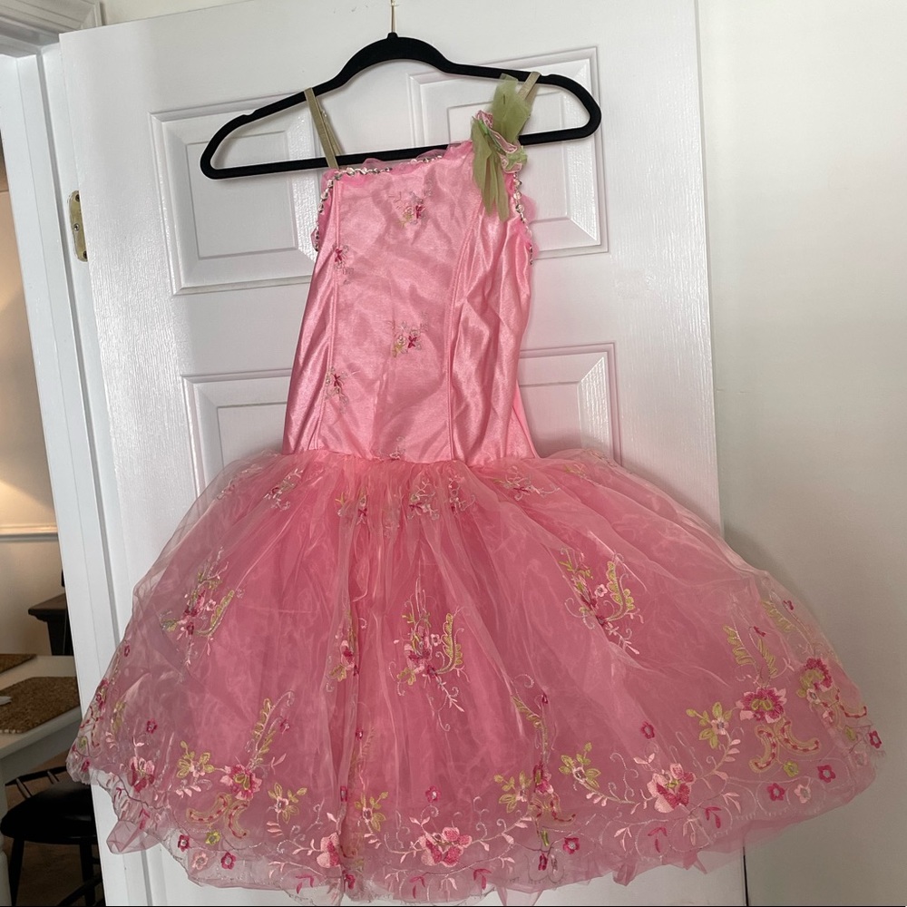 floral dress dance costume